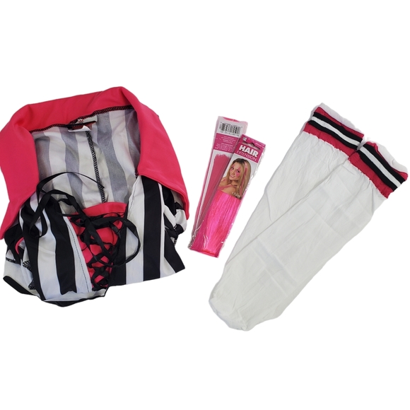 In Charter Costumes Racy Referee Costume Halloween Junior Size M (5-7) - Picture 8 of 16